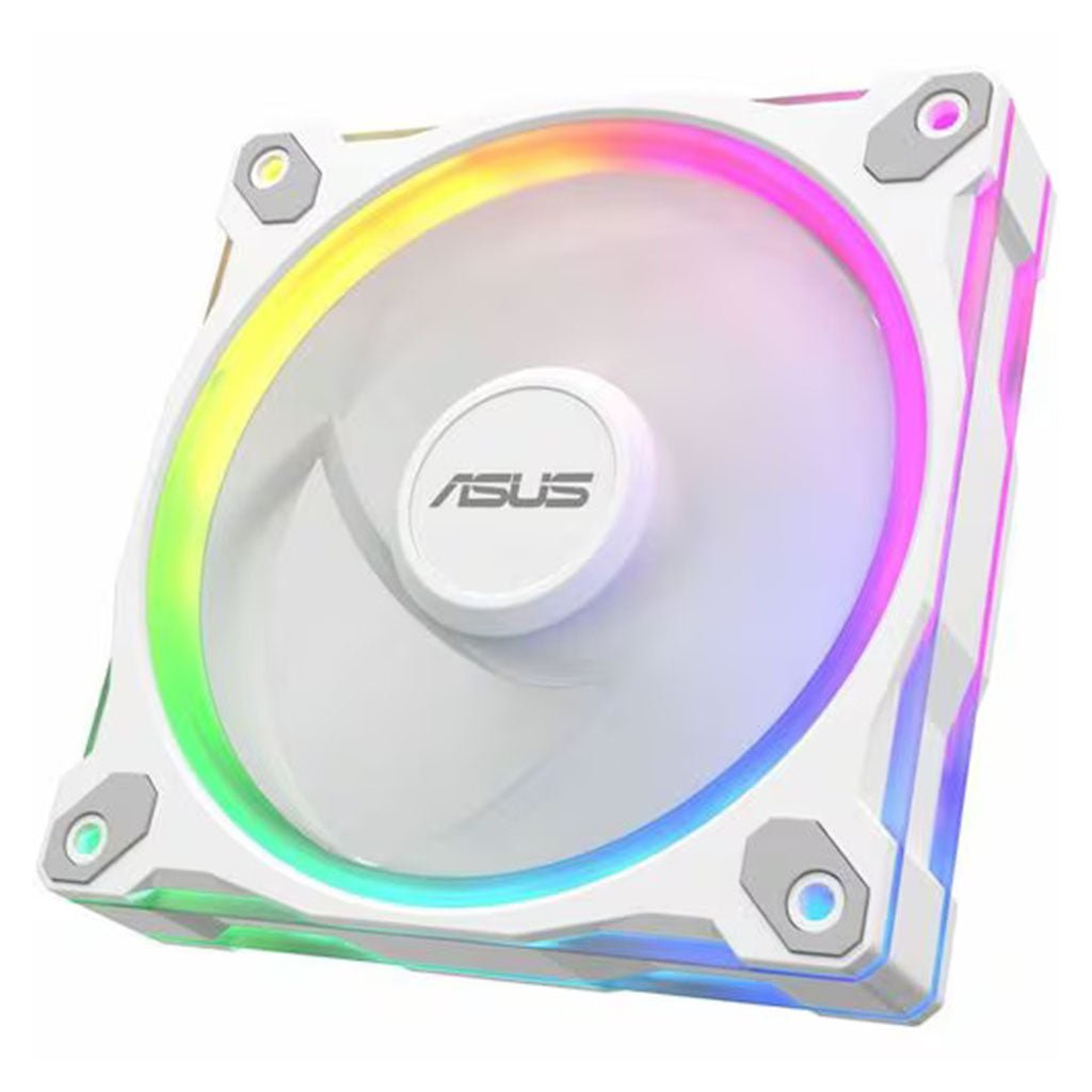 ASUS Prime MR120 ARGB Reverse 120mm White Fan - Single Pack(PRIME MR120 FAN ARGB REVERSE WHITE) - 5
