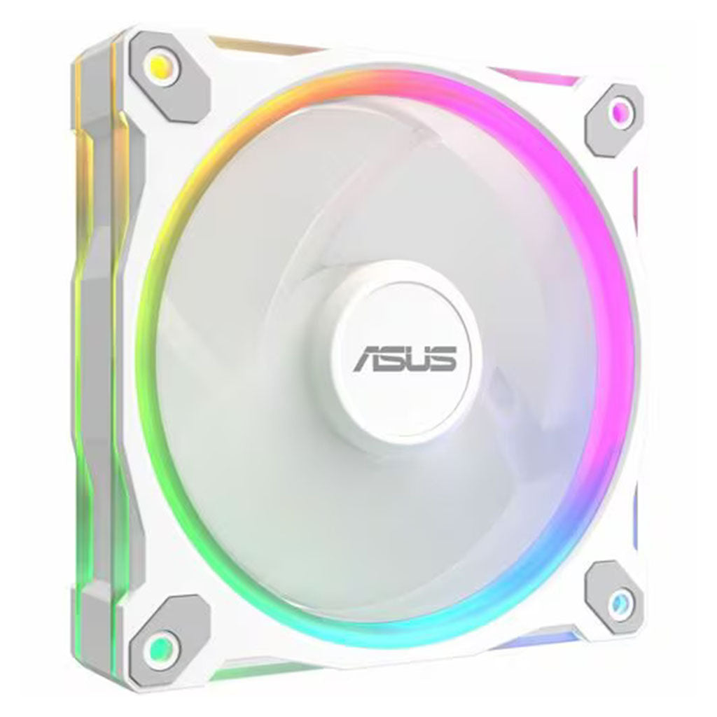 ASUS Prime MR120 ARGB Reverse 120mm White Fan - Single Pack(PRIME MR120 FAN ARGB REVERSE WHITE) - 3