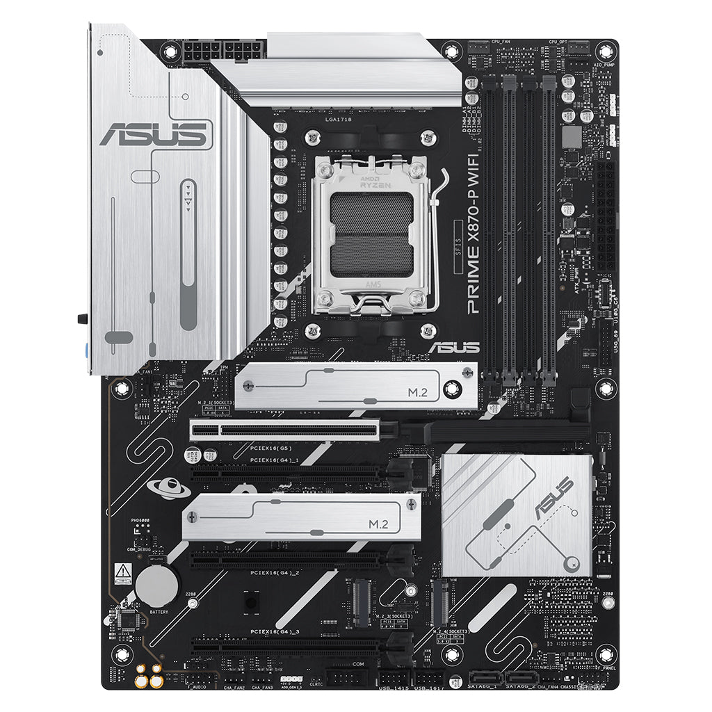 ASUS PRIME X870-P WIFI CSM AM5 ATX Motherboard(PRIME X870-P WIFI-CSM) - 2