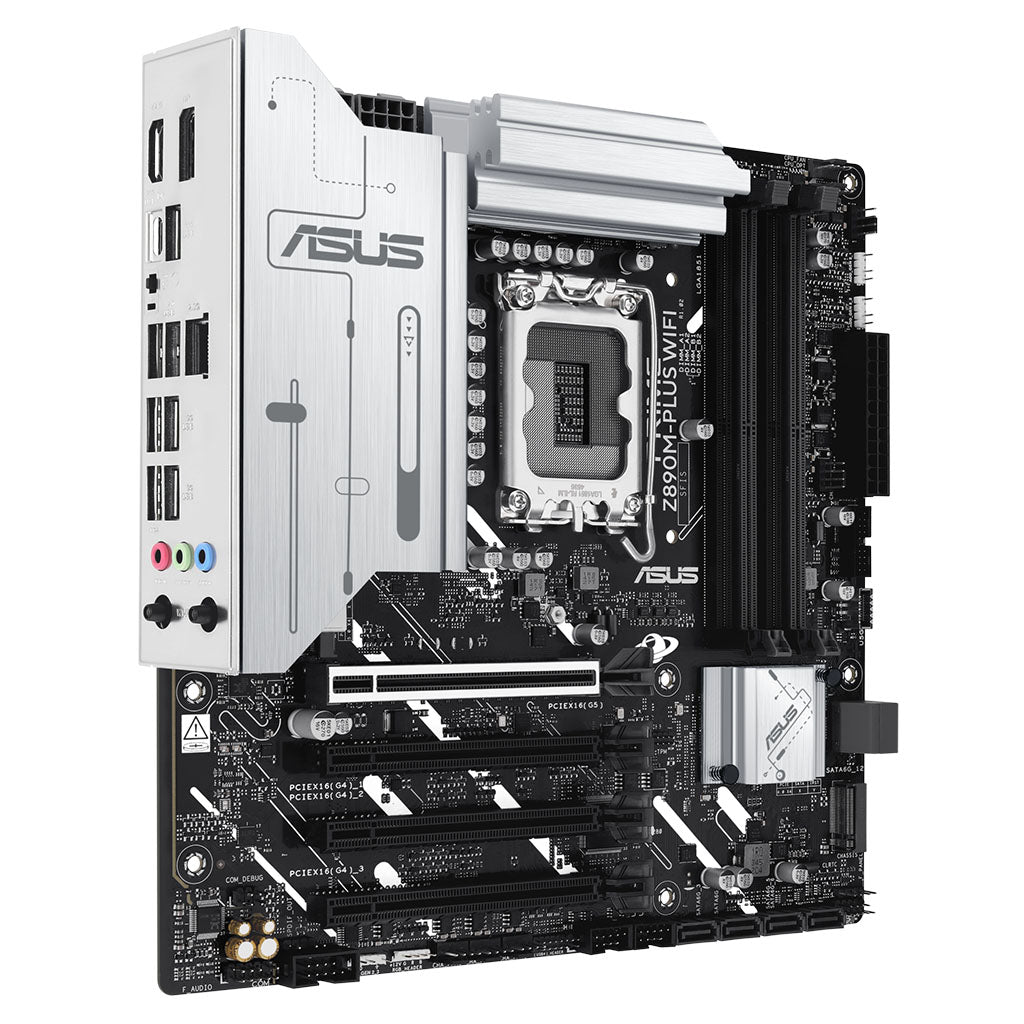 ASUS PRIME Z890M-PLUS WIFI-CSM Intel LGA 1851 Micro-ATX Motherboard(PRIME Z890M-PLUS WIFI-CSM) - 4