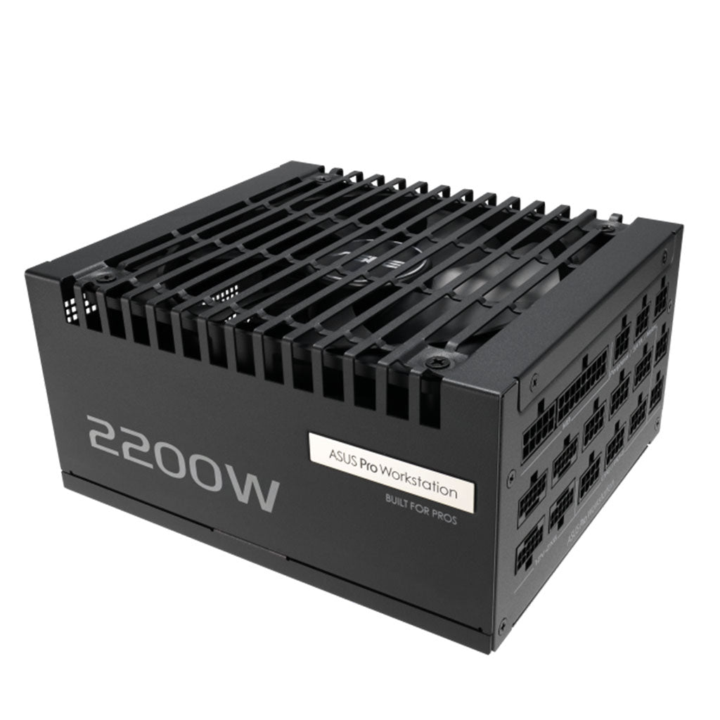ASUS Pro WS 2200W 80+ Platinum ATX 3.1 PCIe 5.1 Fully Modular Power Supply(ASUS-PRO-WS-2200P) - 1