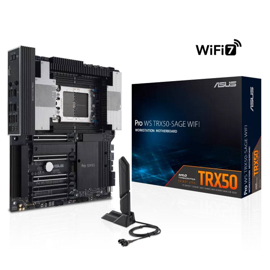 ASUS Pro WS TRX50-SAGE WIFI sTR5 CEB Motherboard(PRO WS TRX50-SAGE WIFI) - 1