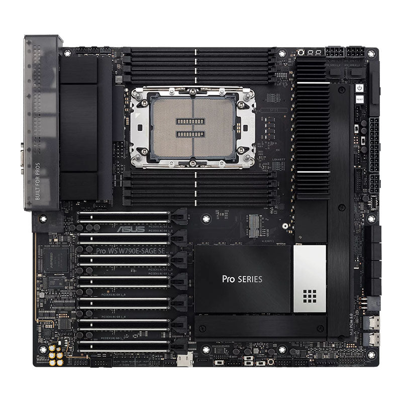 ASUS Pro WS W790E-SAGE SE LGA 4677 EEB Workstation Motherboard(PRO WS W790E-SAGE SE) - 4