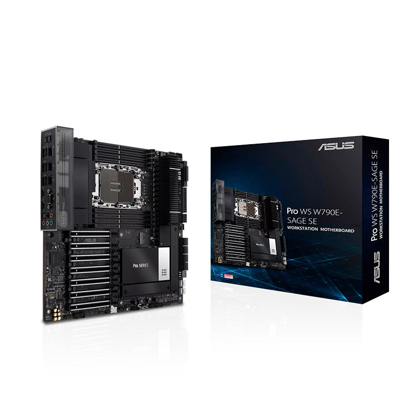ASUS Pro WS W790E-SAGE SE LGA 4677 EEB Workstation Motherboard(PRO WS W790E-SAGE SE) - 1
