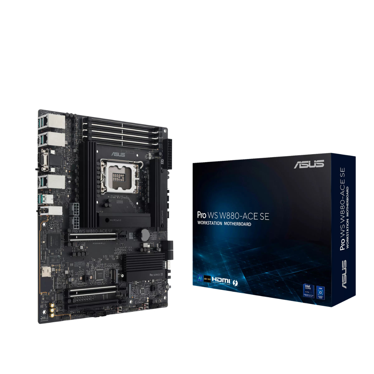 ASUS Pro WS W880-ACE SE LGA 1851 ATX Motherboard(PRO WS W880-ACE SE) - 1
