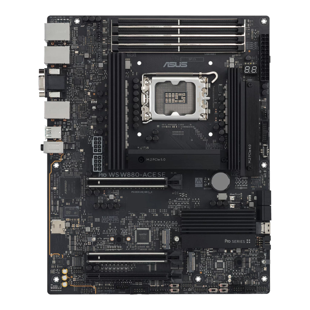 ASUS Pro WS W880-ACE SE LGA 1851 ATX Motherboard(PRO WS W880-ACE SE) - 3
