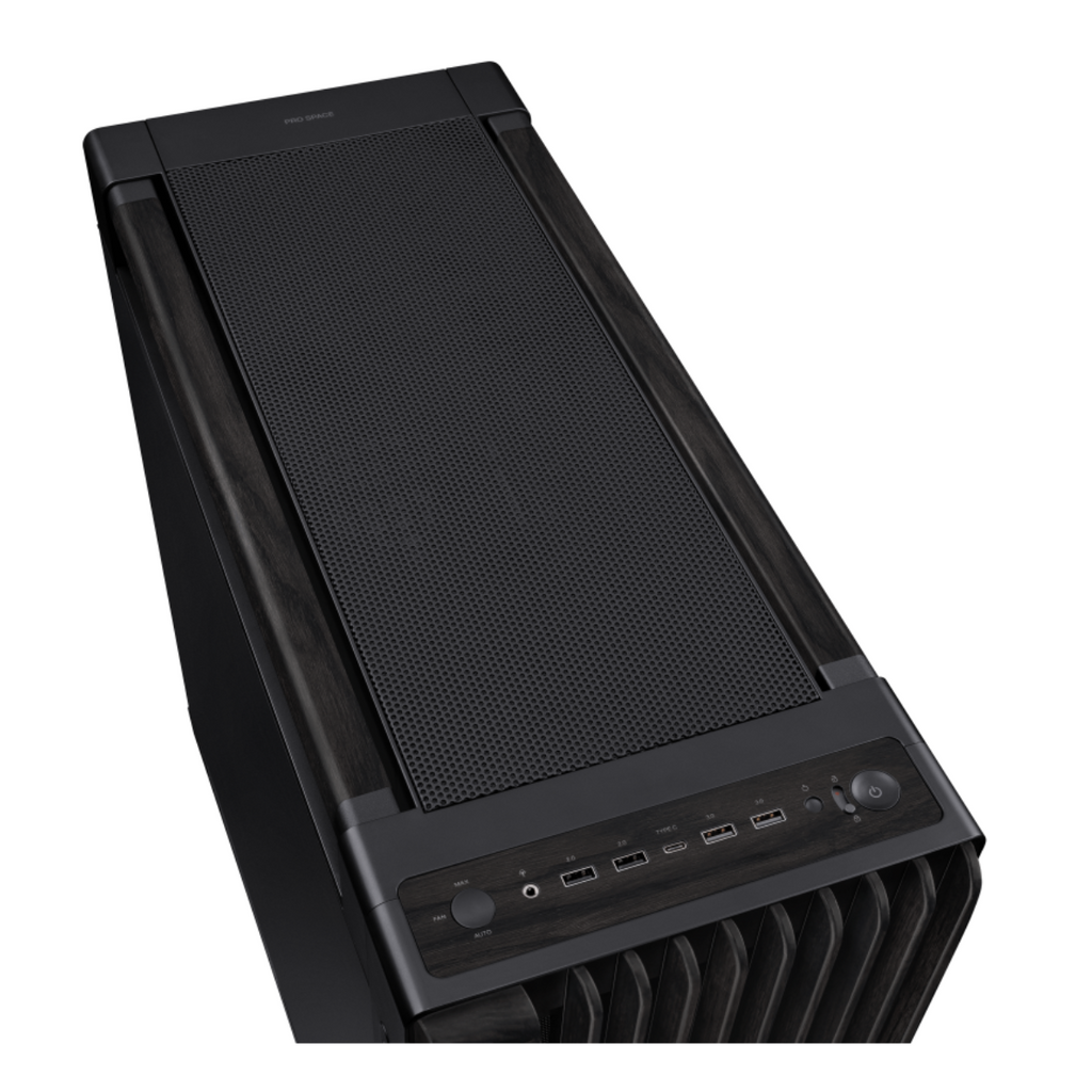 ASUS ProArt PA602 Wood Edition Metal Panel Mid-Tower PWM E-ATX PC Case - Black(PROART PA602 WOOD METAL PWM BLACK) - 15
