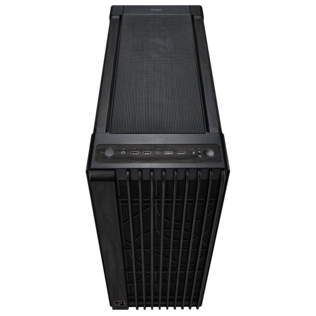 ASUS ProArt PA602 Wood Edition Tempered Glass Mid-Tower PWM E-ATX PC Case - Black(PROART PA602 WOOD TG PWM BLACK) - 3