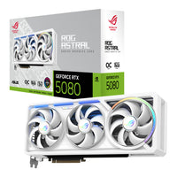 ASUS ROG Astral GeForce RTX 5080 16GB GDDR7 WHITE OC Edition Video Card(ROG-ASTRAL-RTX5080-O16G-WHITE) - 1