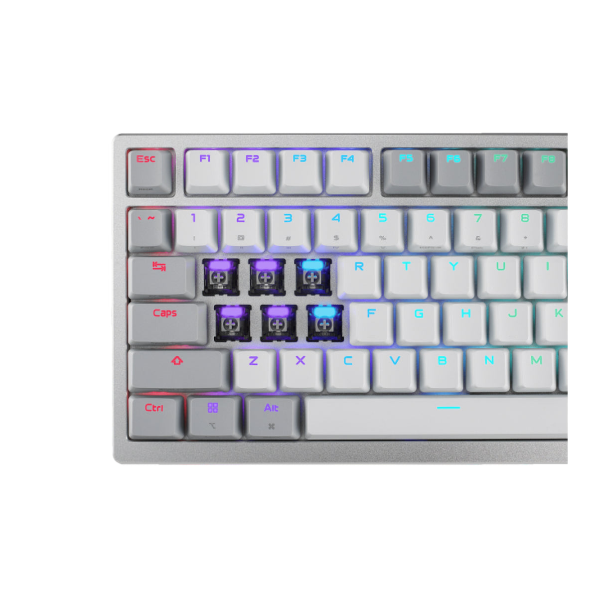 ASUS ROG Azoth 96 HE Lite Wireless Gaming Keyboard - White(ROG AZOTH 96 HE LITE WHITE) - 10