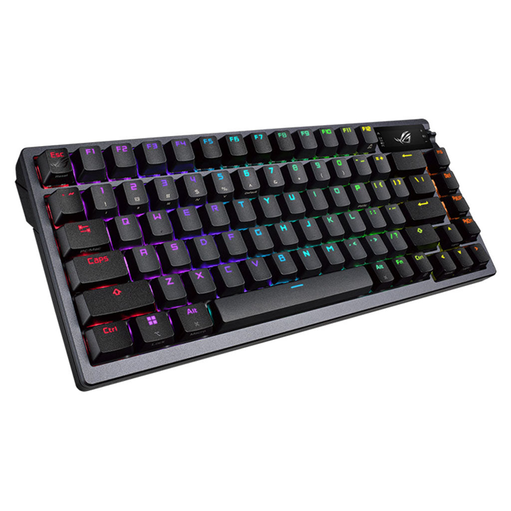ASUS ROG Azoth Wired/Wireless Mechanical Keyboard - NX Snow(ROG AZOTH/ PBT/ BLK SNOW SWITCH) - 3