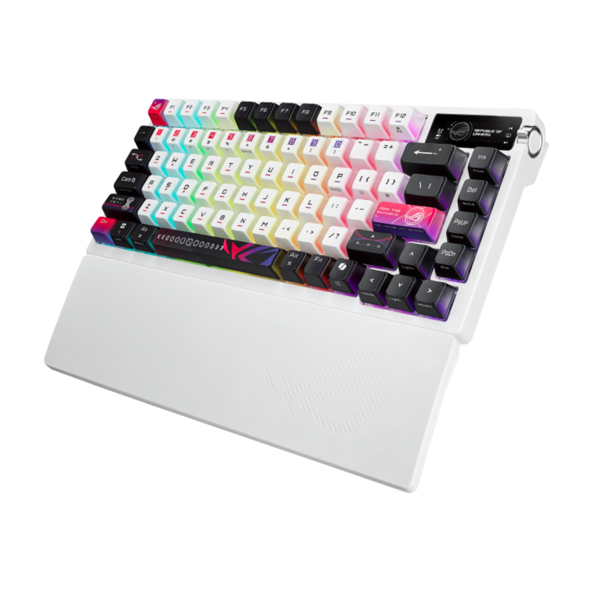 ASUS ROG Azoth X RGB Mechanical Gaming Keyboard - NX Snow V2(ROG AZOTH X SNOW SWITCH) - 3