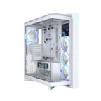 ASUS ROG Cronox ARGB GR801 Curve TG E-ATX Case - White(ROG CRONOX GR801 CURVE TG SCREEN ARGB WHITE) - 1