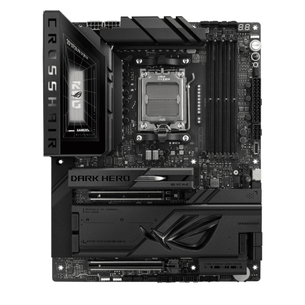 ASUS ROG CROSSHAIR X870E AM5 ATX Motherboard - DARK HERO(ROG CROSSHAIR X870E DARK HERO) - 1
