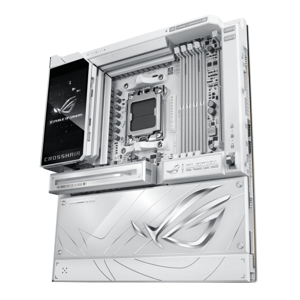 ASUS ROG CROSSHAIR X870E GLACIAL AM5 ATX Motherboard(ROG CROSSHAIR X870E GLACIAL) - 4