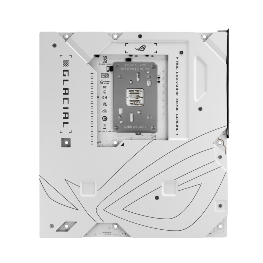 ASUS ROG CROSSHAIR X870E GLACIAL AM5 ATX Motherboard(ROG CROSSHAIR X870E GLACIAL) - 8