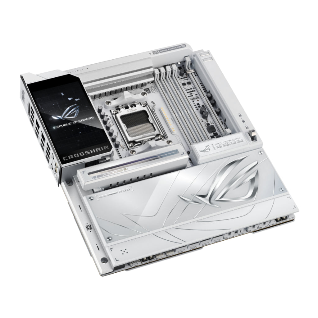 ASUS ROG CROSSHAIR X870E GLACIAL AM5 ATX Motherboard(ROG CROSSHAIR X870E GLACIAL) - 7