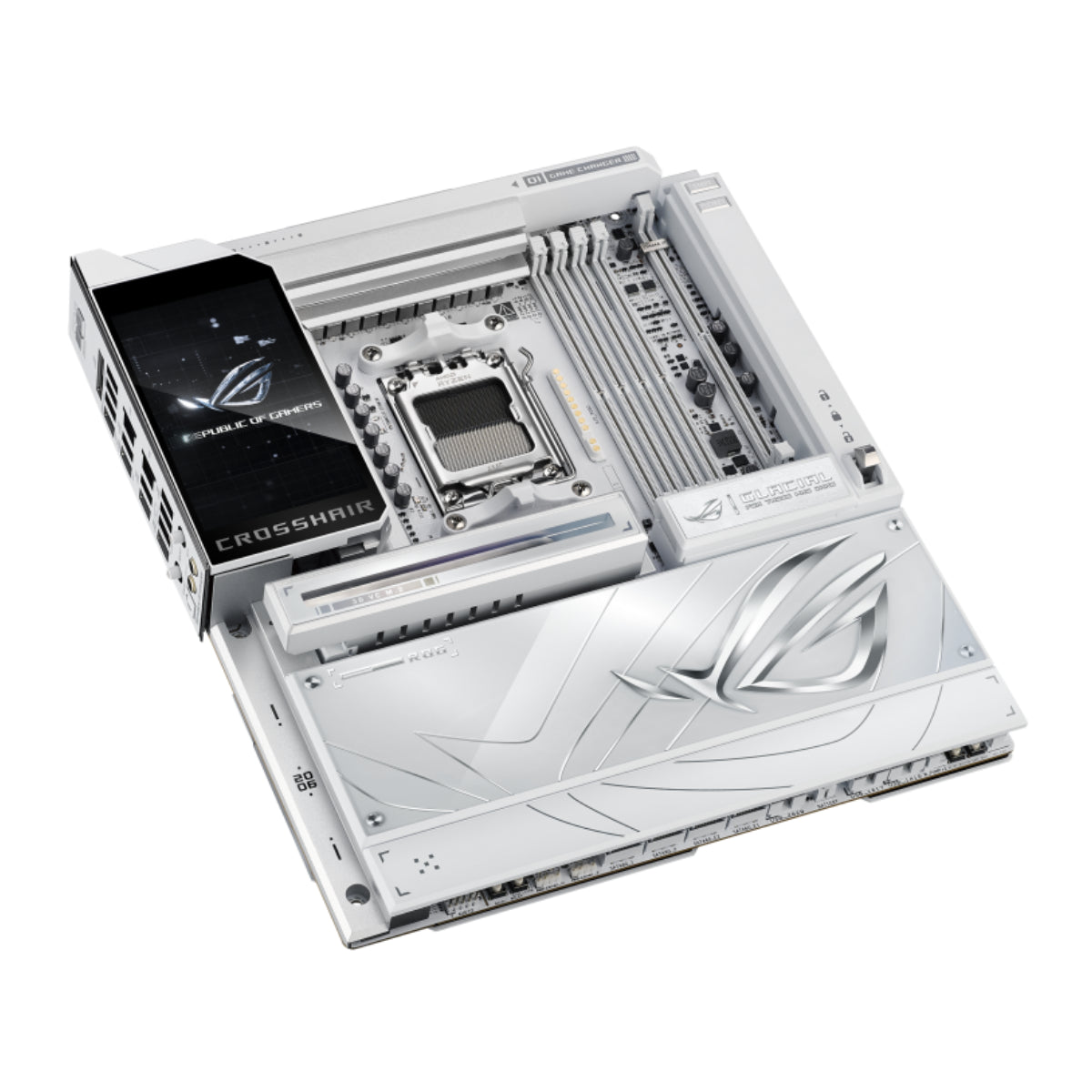 ASUS ROG CROSSHAIR X870E GLACIAL AM5 ATX Motherboard(ROG CROSSHAIR X870E GLACIAL) - 7