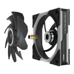ASUS ROG Eurux GR120 120mm ARGB Black Fan - Single Pack(ROG EURUX GR120 FAN ARGB BLACK) - 9