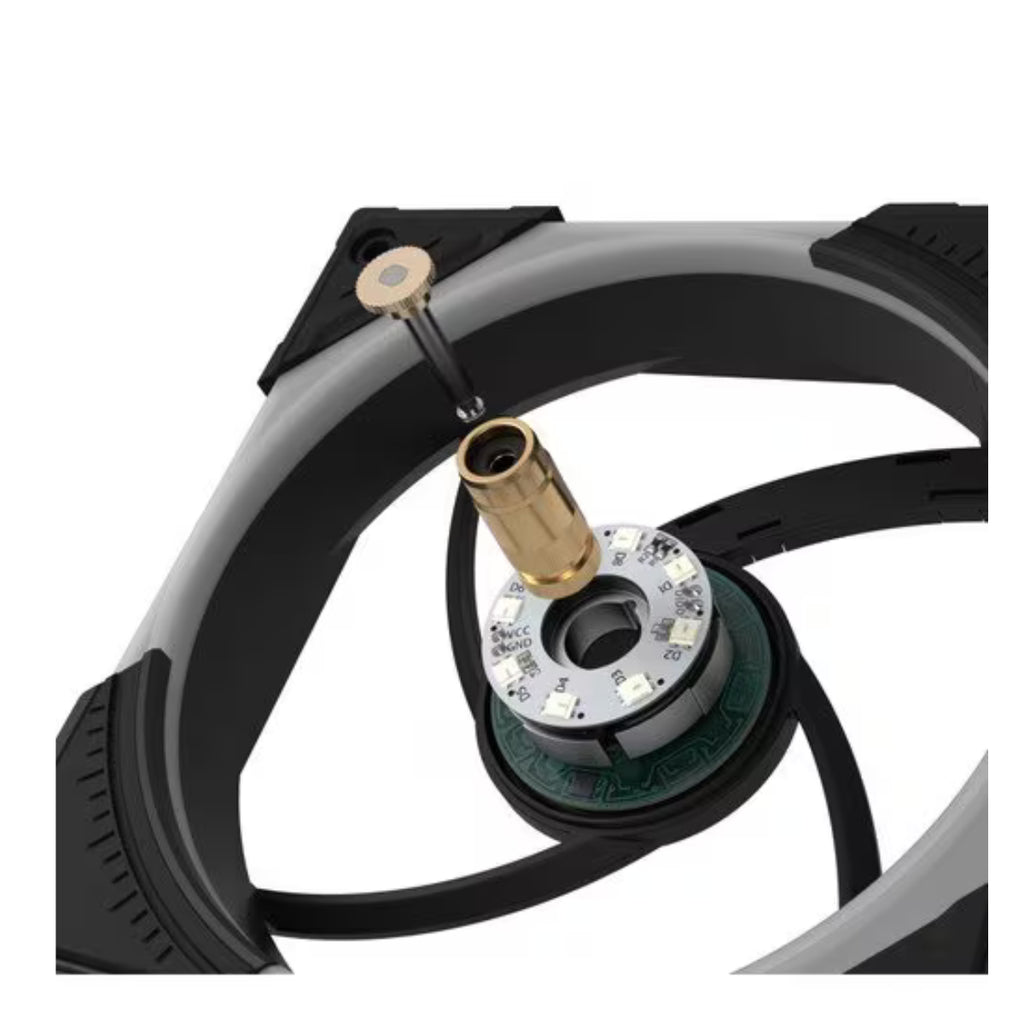 ASUS ROG Eurux GR120 120mm ARGB Black Fan - Single Pack(ROG EURUX GR120 FAN ARGB BLACK) - 7