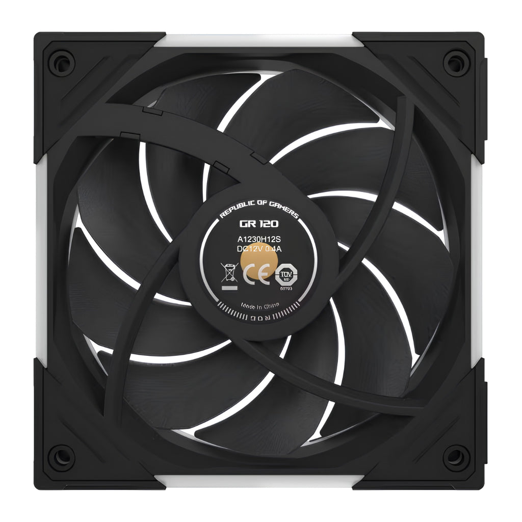 ASUS ROG Eurux GR120 120mm ARGB Black Fan - Single Pack(ROG EURUX GR120 FAN ARGB BLACK) - 2