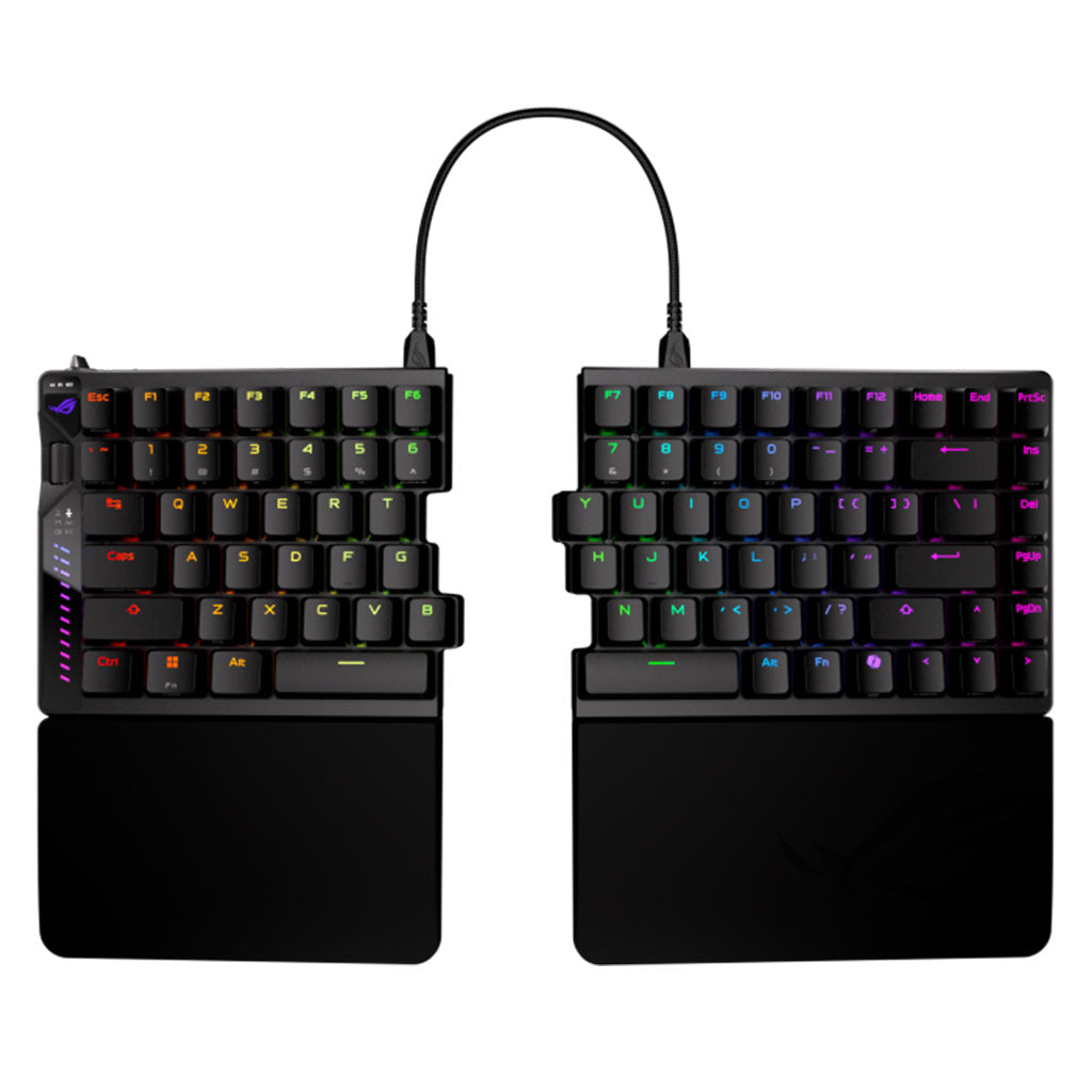 ASUS ROG Falcata Hot-Swappable Split Gaming Keyboard - ROG HFX V2 Magnetic Switch(ROG FALCATA) - 1