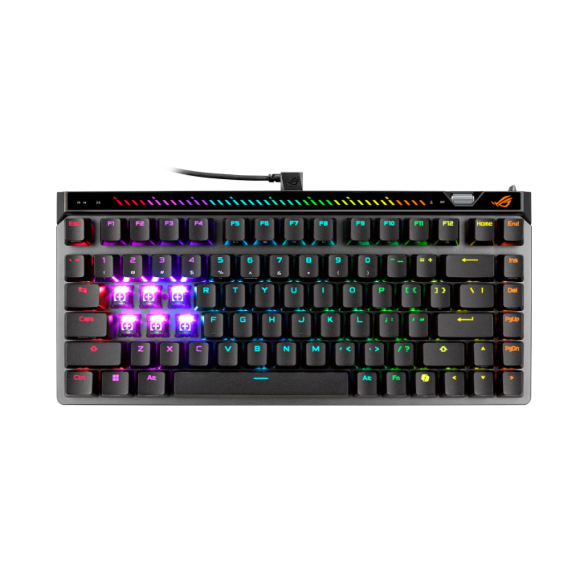ASUS ROG Falchion Ace 75 HE Gaming Keyboard - Black(ROG FALCHION ACE 75 HE BLACK) - 6