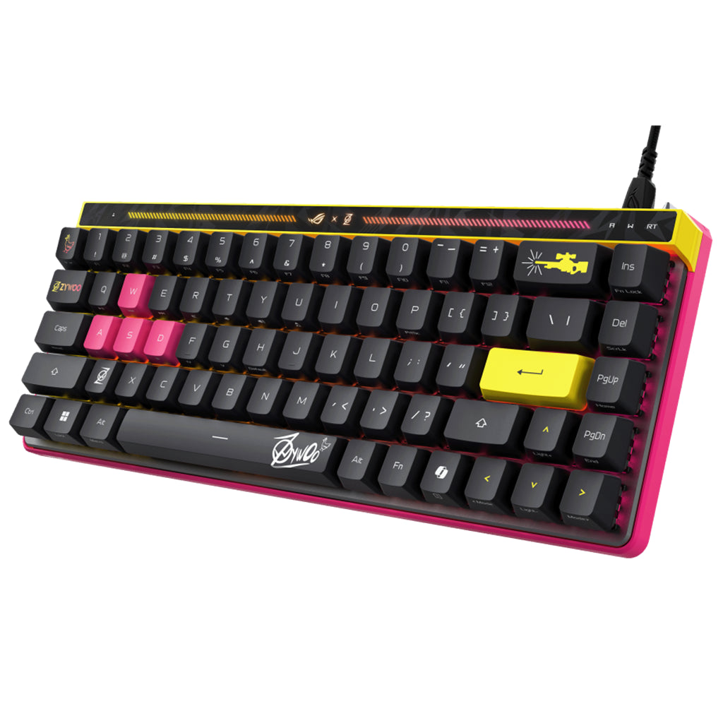 ASUS ROG Falchion Ace HFX 65% Analog Gaming Keyboard - ZywOo Edition(ROG FALCHION ACE HFX ZYWOO EDITION) - 4