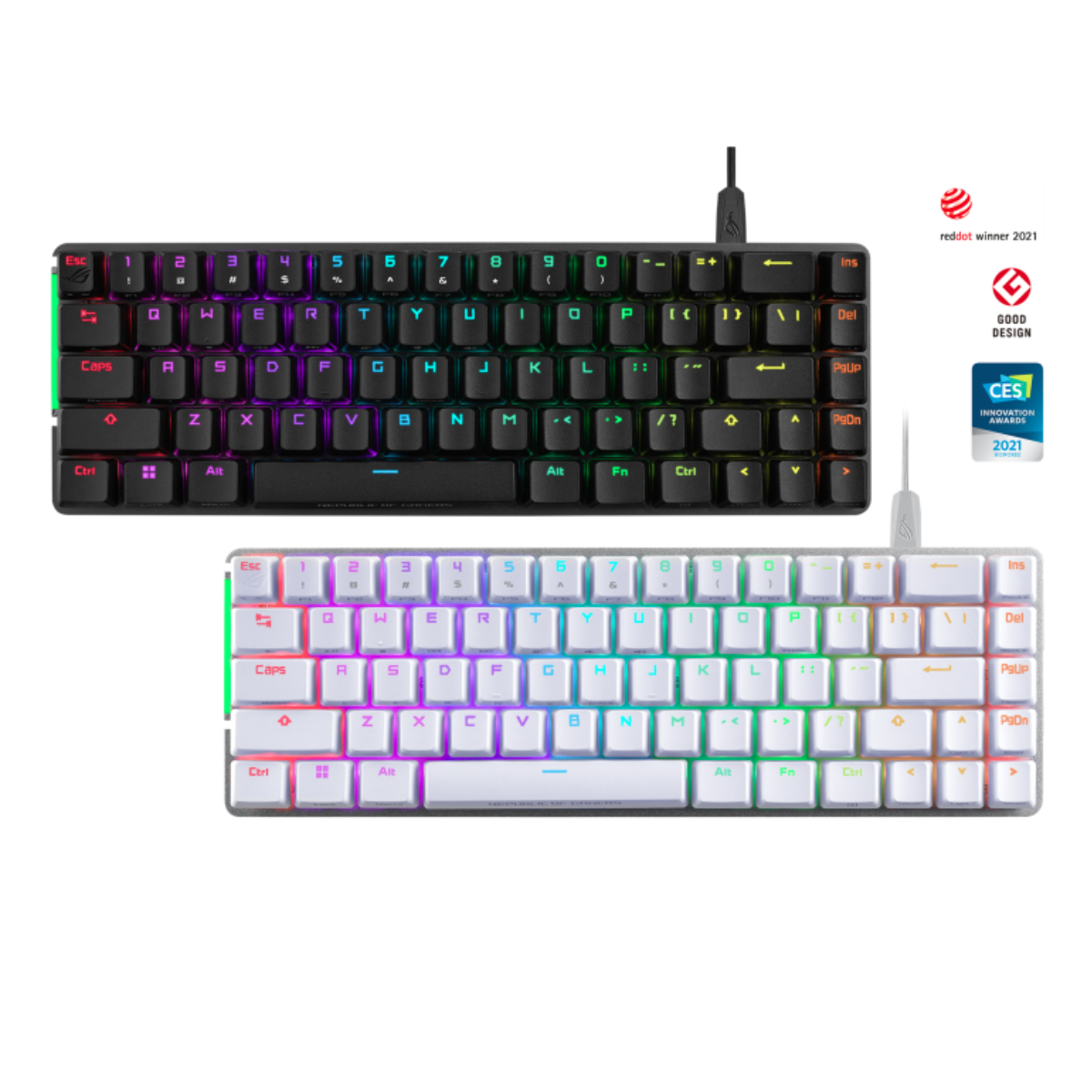 ASUS ROG Falchion Ace RGB Black Mechanical Gaming Keyboard - NX Red(ROG FALCHION ACE Black) - 3