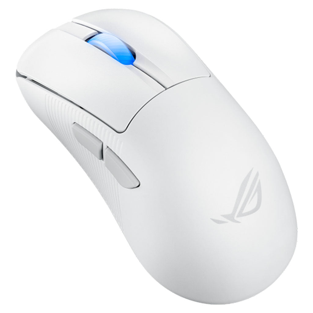 ASUS ROG Keris II Ace AimPoint Wireless Optical Gaming Mouse - White(ROG KERIS II WL ACE MOONLIGHT WHITE) - 2