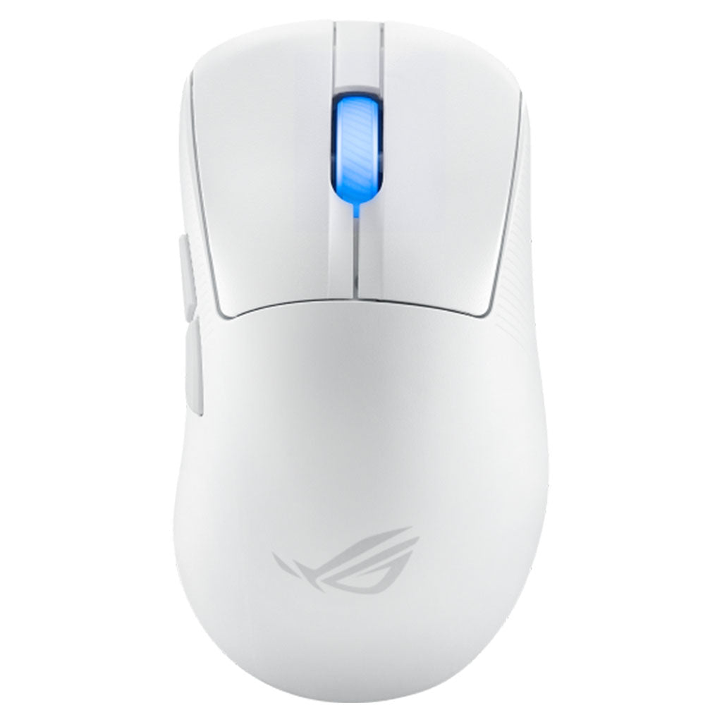 ASUS ROG Keris II Ace AimPoint Wireless Optical Gaming Mouse - White(ROG KERIS II WL ACE MOONLIGHT WHITE) - 3