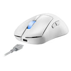 ASUS ROG Keris II Ace AimPoint Wireless Optical Gaming Mouse - White(ROG KERIS II WL ACE MOONLIGHT WHITE) - 8
