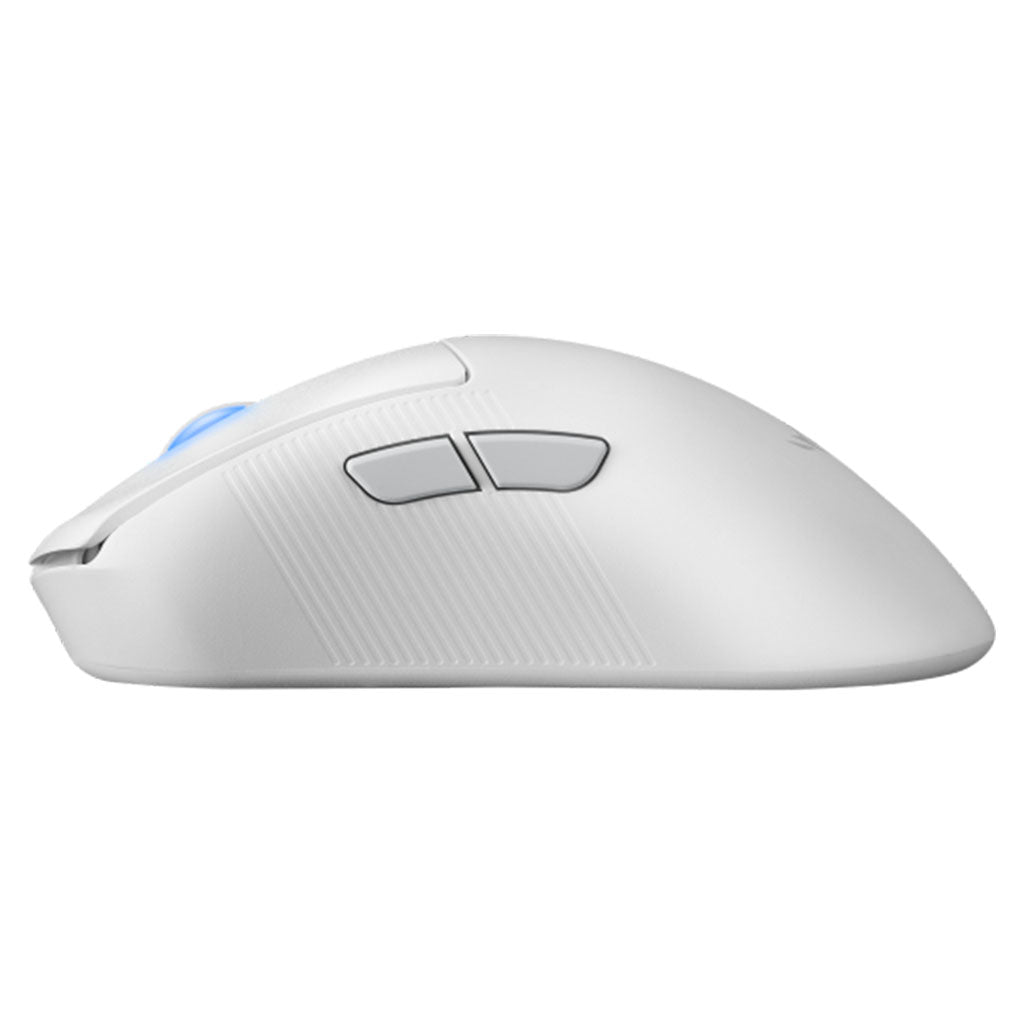 ASUS ROG Keris II Ace AimPoint Wireless Optical Gaming Mouse - White(ROG KERIS II WL ACE MOONLIGHT WHITE) - 7