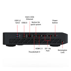 ASUS NUC Performance Barebone Kit - Intel Core Ultra 7 RTX 4060(RNUC14SRKU710004I) - 4