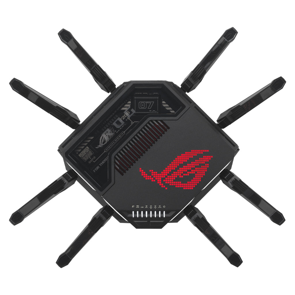 ASUS ROG Rapture GT-BE98 BE25000 Quad-Band RGB Wi-Fi 7 AiMesh Router(GT-BE98) - 10