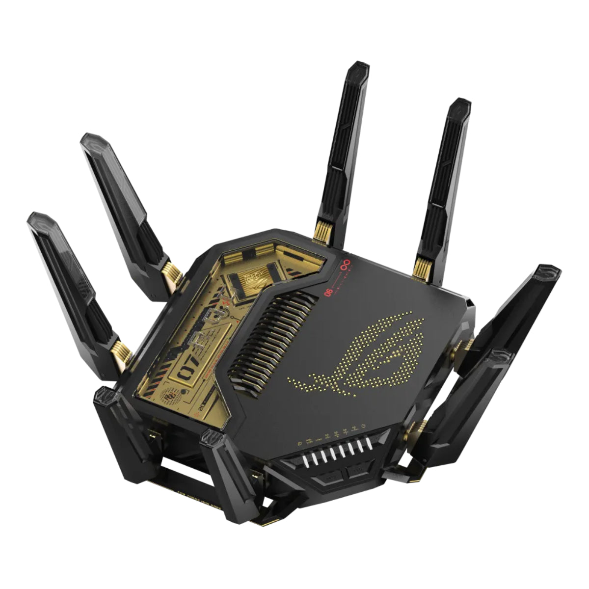 ASUS ROG Rapture GT-BE98 BE25000 Quad-Band Wi-Fi 7 AiMesh Router - Edition 20(ROG Rapture GT-BE98 Edition 20) - 2