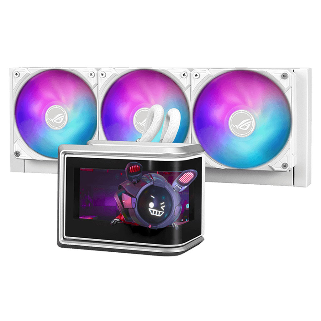 ASUS ROG Ryuo IV SLC 360 ARGB Liquid CPU Cooler - White(ROG RYUO IV SLC 360 ARGB WHT) - 2