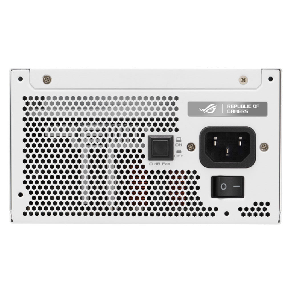ASUS ROG Strix 1000W 80+ Platinum Fully Modular Power Supply - White with ROG Equalizer Cable(ROG-STRIX-1000P-GAMING-WHITE-E) - 8