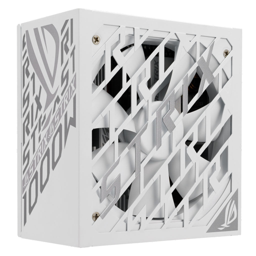 ASUS ROG Strix 1000W 80+ Platinum Fully Modular Power Supply - White with ROG Equalizer Cable(ROG-STRIX-1000P-GAMING-WHITE-E) - 10