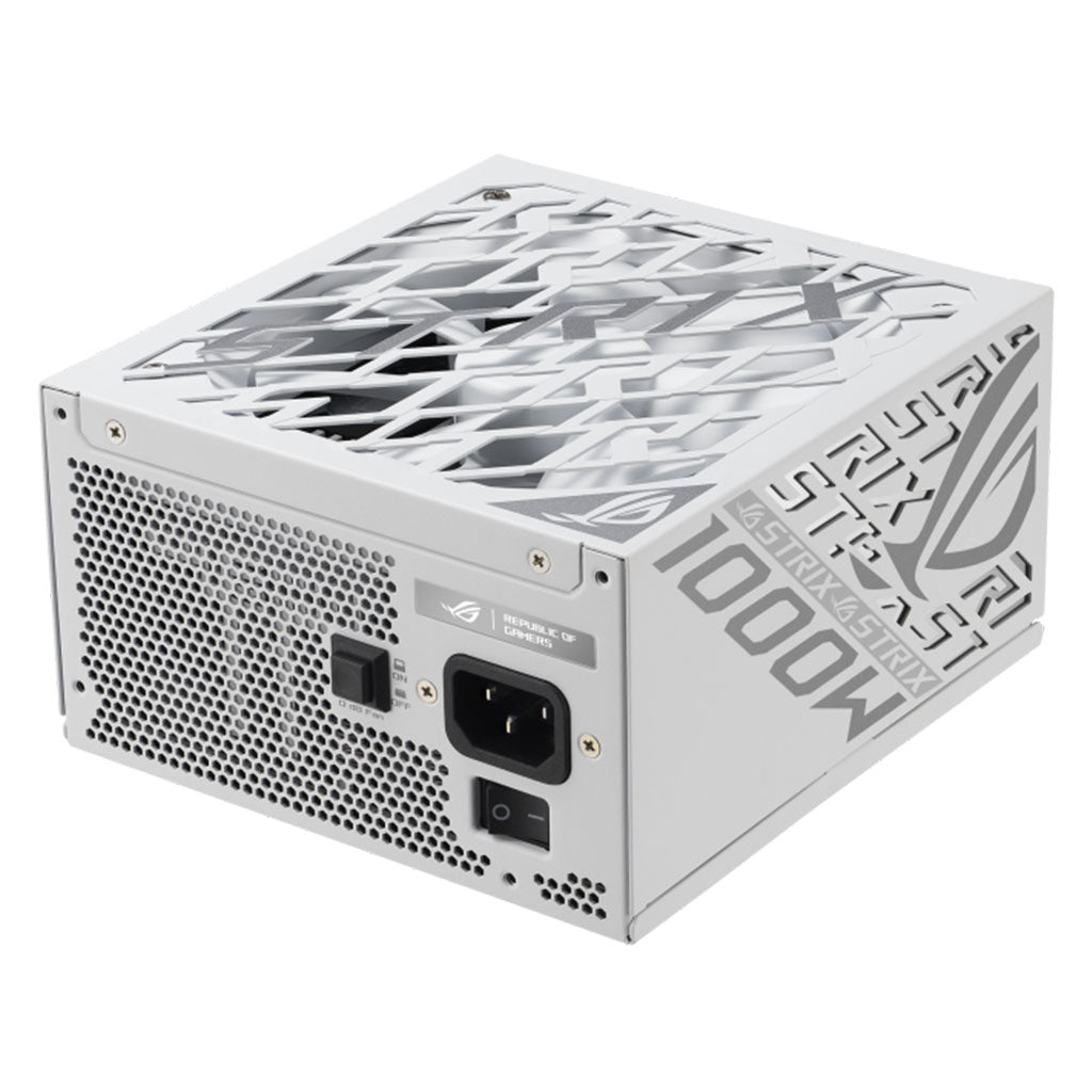 ASUS ROG Strix 1000W 80+ Platinum Fully Modular Power Supply - White with ROG Equalizer Cable(ROG-STRIX-1000P-GAMING-WHITE-E) - 4