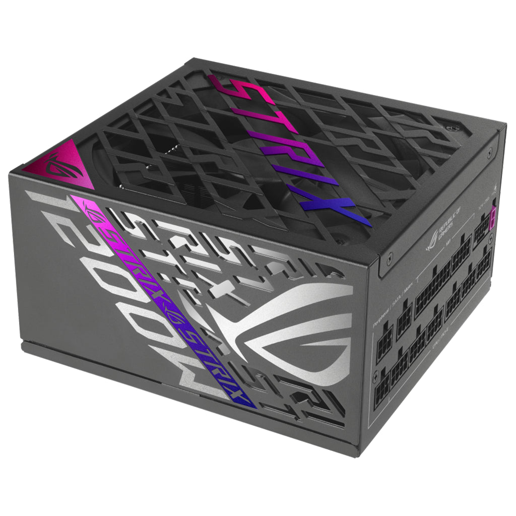ASUS ROG Strix 1200W 80+ Platinum ATX 3.1 PCIe 5.1 Fully Modular Power Supply with ROG Equalizer Cable(ROG-STRIX-1200P-GAMING-E) - 2