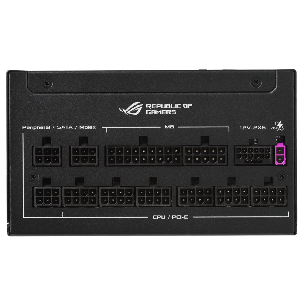 ASUS ROG Strix 1200W 80+ Platinum ATX 3.1 PCIe 5.1 Fully Modular Power Supply with ROG Equalizer Cable(ROG-STRIX-1200P-GAMING-E) - 5