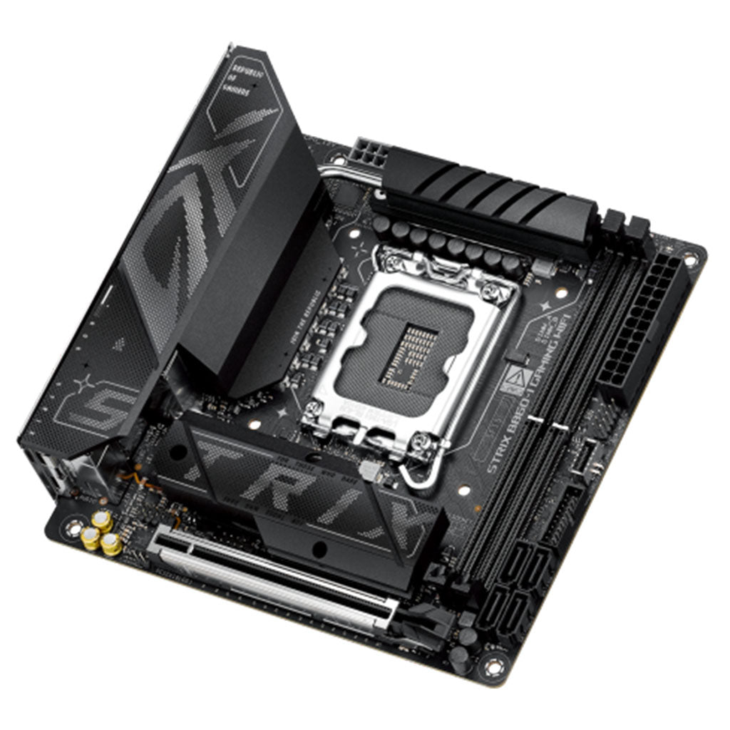 ASUS ROG STRIX B860-I GAMING WIFI Intel LGA 1851 Mini-ITX Motherboard(ROG STRIX B860-I GAMING WIFI) - 9