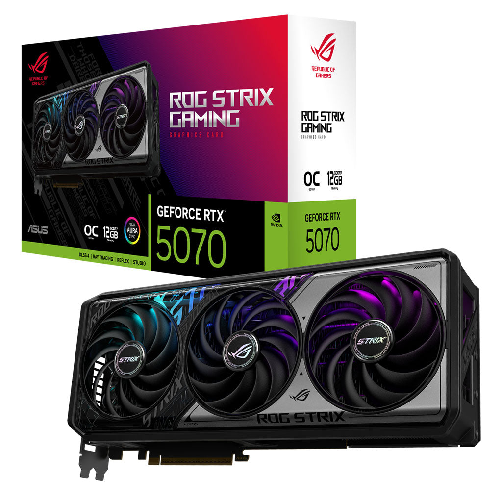 ASUS ROG Strix GeForce RTX 5070 12GB GDDR7 OC Edition Video Card(ROG-STRIX-RTX5070-O12G) - 1