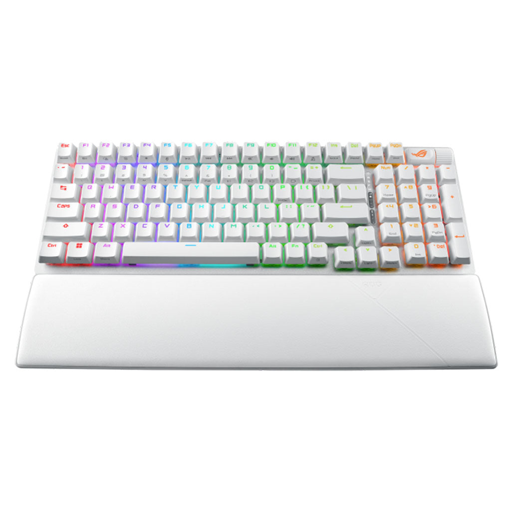 ASUS ROG Strix Scope II 96 Wireless White Mechanical Gaming Keyboard - NX Storm(ROG STRIX SCOPE II 96 WL Storm Switch WHT) - 3