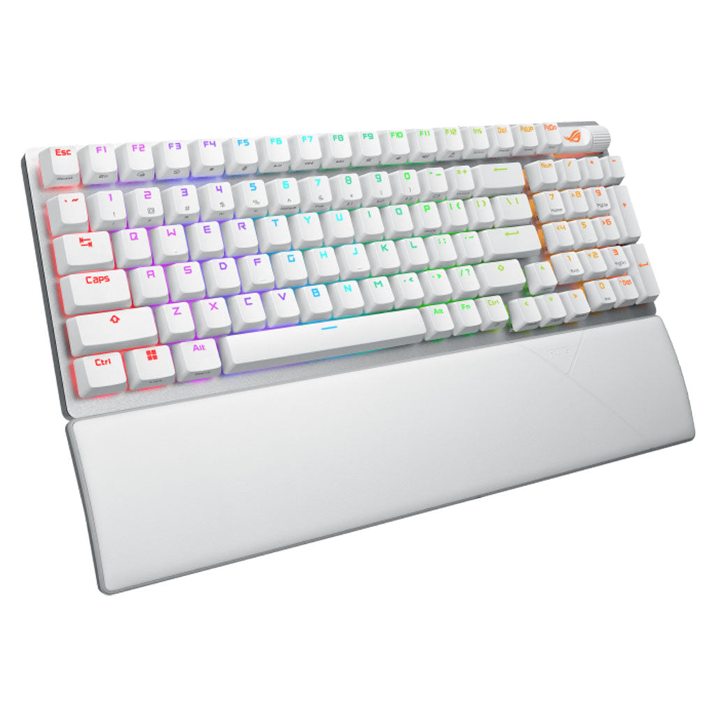 ASUS ROG Strix Scope II 96 Wireless White Mechanical Gaming Keyboard - NX Storm(ROG STRIX SCOPE II 96 WL Storm Switch WHT) - 4