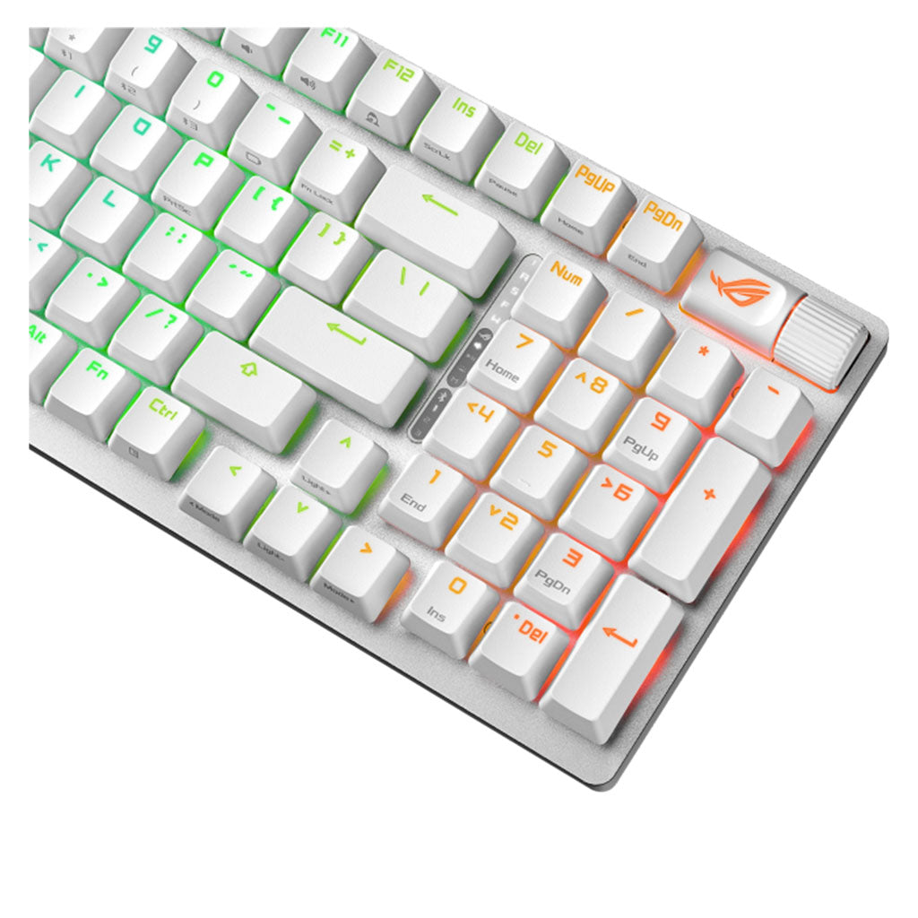 ASUS ROG Strix Scope II 96 Wireless White Mechanical Gaming Keyboard - NX Storm(ROG STRIX SCOPE II 96 WL Storm Switch WHT) - 6
