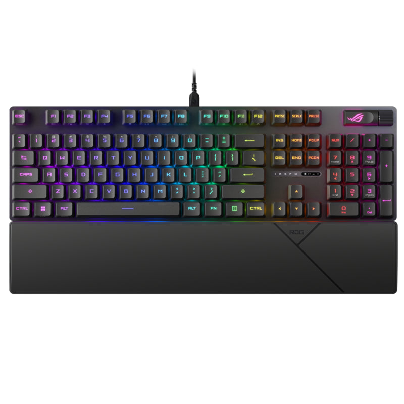 ASUS ROG Strix Scope II RX ABS Mechanical Gaming Keyboard - Blue Switches(ROG STRIX SCOPE II RX Blue Switch) - 1