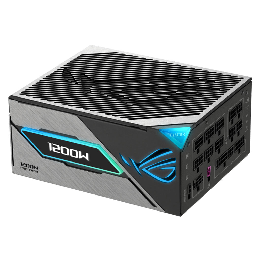 ASUS ROG THOR 1200W Platinum III 80+ Platinum ATX 3.1 PCIe 5.0 Fully Modular Power Supply(ROG-THOR-1200P3-GAMING) - 1