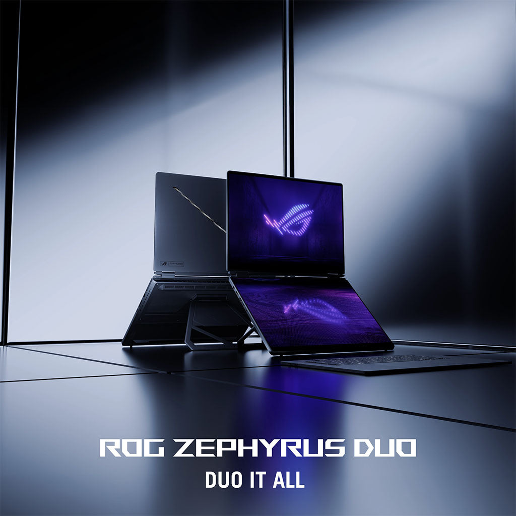 ASUS ROG Zephyrus Duo 16" 3K OLED Touch AI Laptop - Ultra 9-386H 64GB 2TB RTX5090 W11H(GX651AX-SR004W) - 2